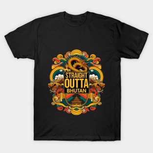 Straight Outta Bhutan T-Shirt